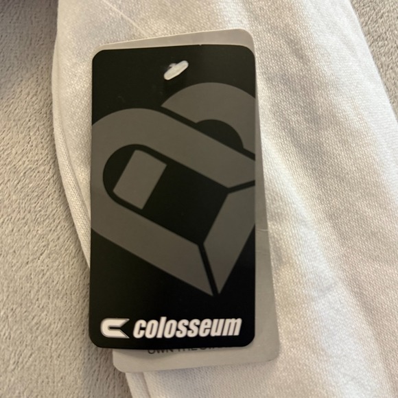 NEW! Colosseum Michigan State Spartans Hoodie Mens Small White Embroideded Logo - Picture 5 of 10